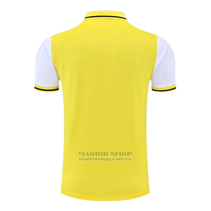 Camiseta Polo del Borussia Dortmund 2022-2023 Amarillo y Blanco